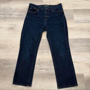 Dark wash LRL Ralph Lauren Jeans Co - classic straight leg 8P